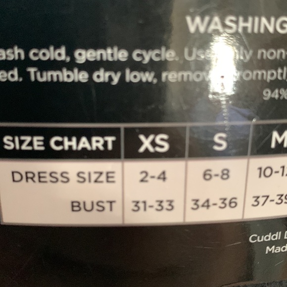 Cuddl Duds Fleece Wear long sleeve crew NWT - Picture 6 of 7